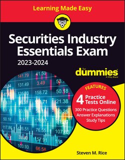 Front cover_Securities Industry Essentials Exam 2023-2024 For Dummies With Online Practice
