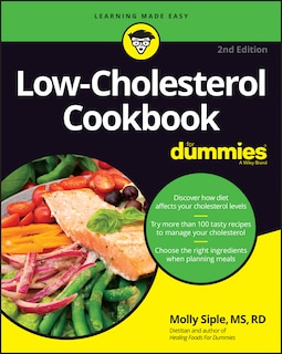 Front cover_Low-Cholesterol Cookbook For Dummies