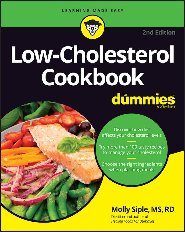 Front cover_Low-Cholesterol Cookbook For Dummies