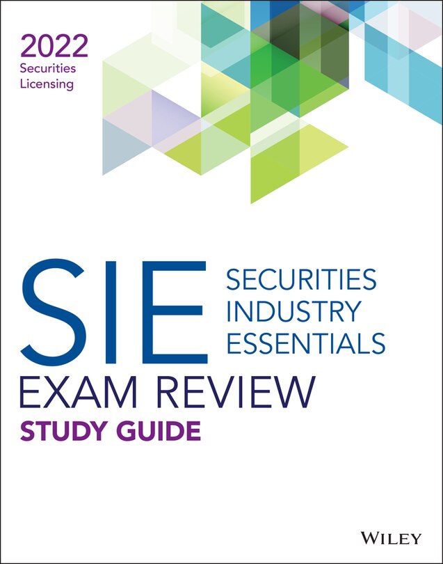 Front cover_Wiley Securities Industry Essentials Exam Review 2022