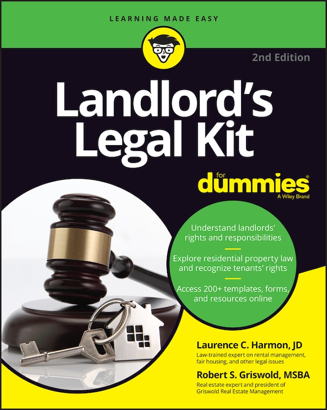 Front cover_Landlord's Legal Kit For Dummies