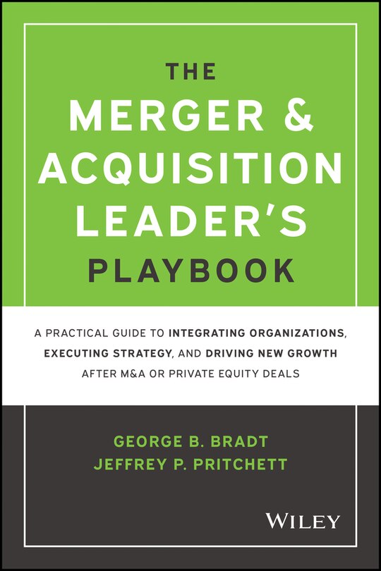 Front cover_The Merger & Acquisition Leader's Playbook