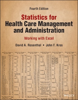 Couverture_Statistics for Health Care Management and Administration