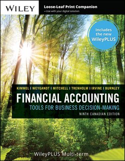 Financial Accounting: Tools for Business Decision Making, 9CE with WileyPLUS Card and Loose-leaf Set Multi-Term