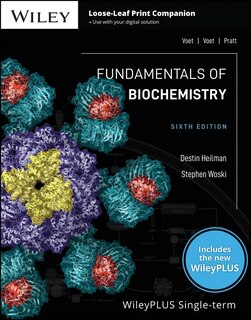 Couverture_Fundamentals of Biochemistry, 6e with WileyPLUS Card and Loose-leaf Set Single Term