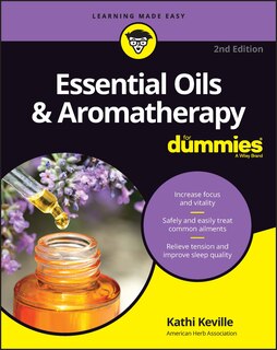 Front cover_Essential Oils & Aromatherapy For Dummies