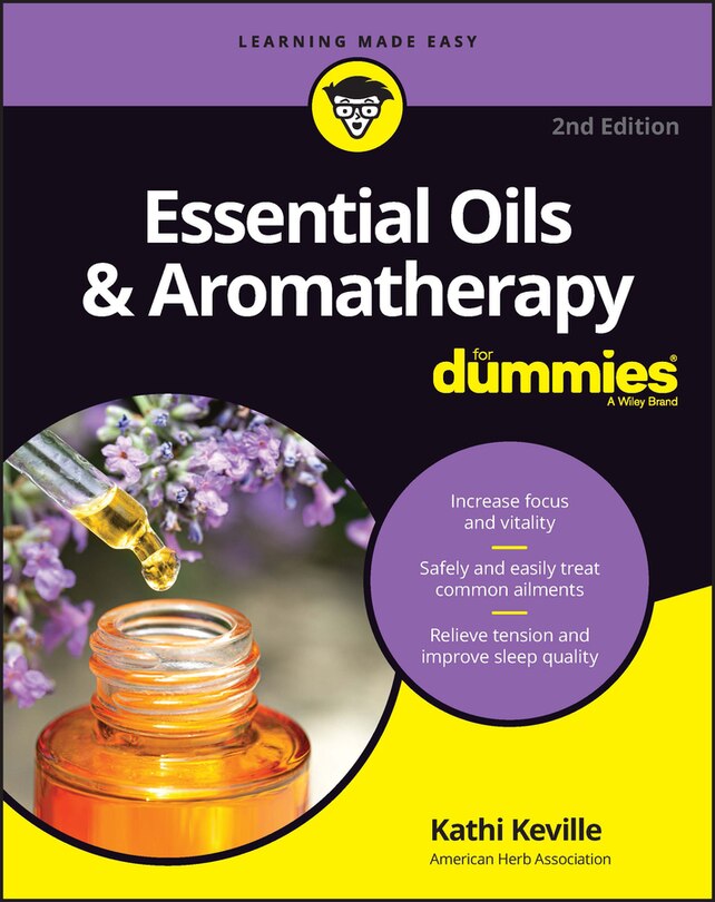 Front cover_Essential Oils & Aromatherapy For Dummies
