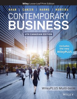 Couverture_Contemporary Business, 4CE with WileyPLUS Card and Loose-leaf Set Multi-Term