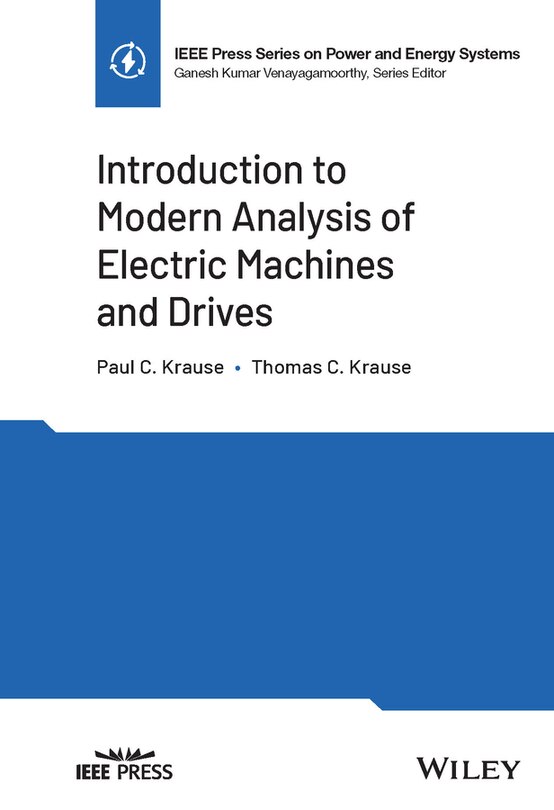 Couverture_Introduction to Modern Analysis of Electric Machines and Drives