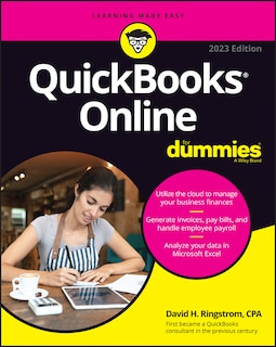 Front cover_QuickBooks Online For Dummies