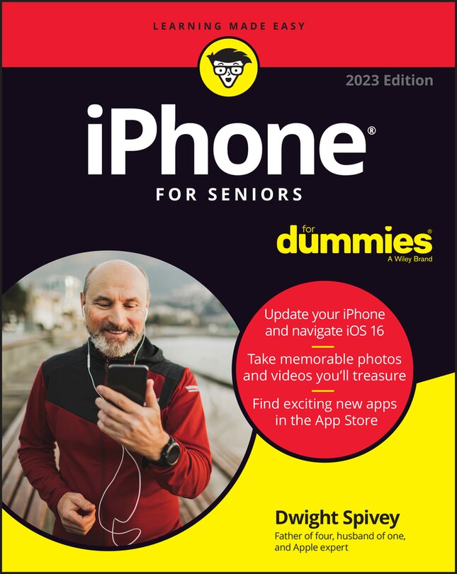 Front cover_iPhone For Seniors For Dummies