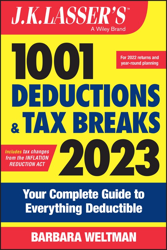 Front cover_J.K. Lasser's 1001 Deductions and Tax Breaks 2023
