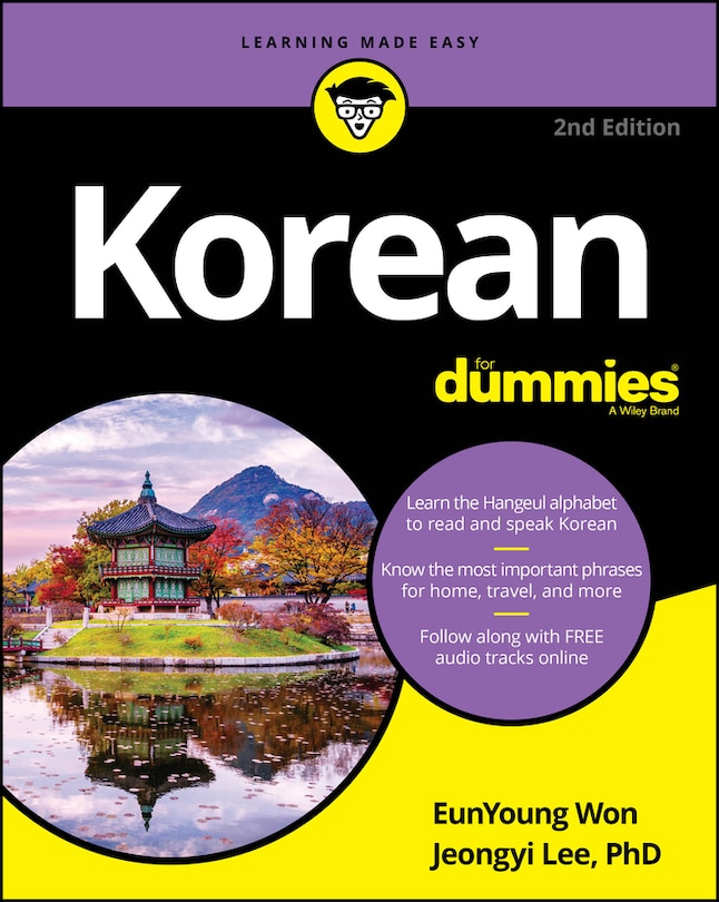 Front cover_Korean For Dummies