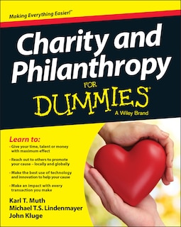 Front cover_Charity and Philanthropy For Dummies