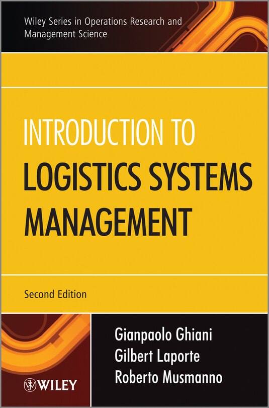 Front cover_Introduction to Logistics Systems Management