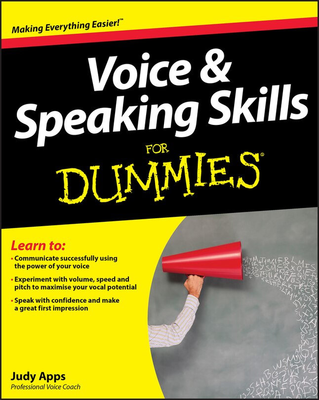 Front cover_Voice and Speaking Skills For Dummies