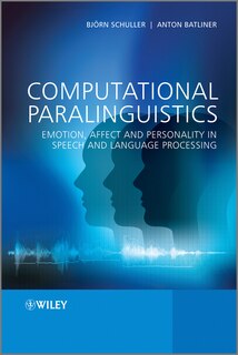 Front cover_Computational Paralinguistics