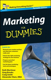 Front cover_Marketing For Dummies, WHS Travel Edition
