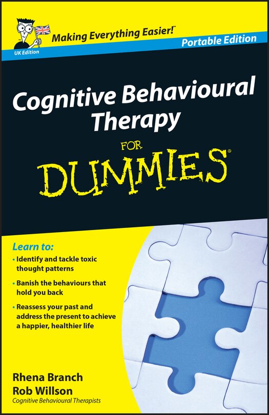 Front cover_Cognitive Behavioural Therapy For Dummies, UK Edition