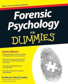 Couverture_Forensic Psychology For Dummies