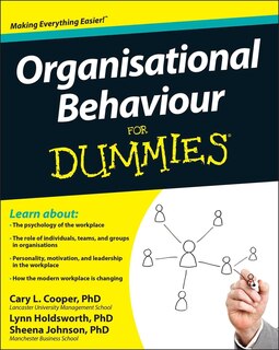 Front cover_Organisational Behaviour For Dummies