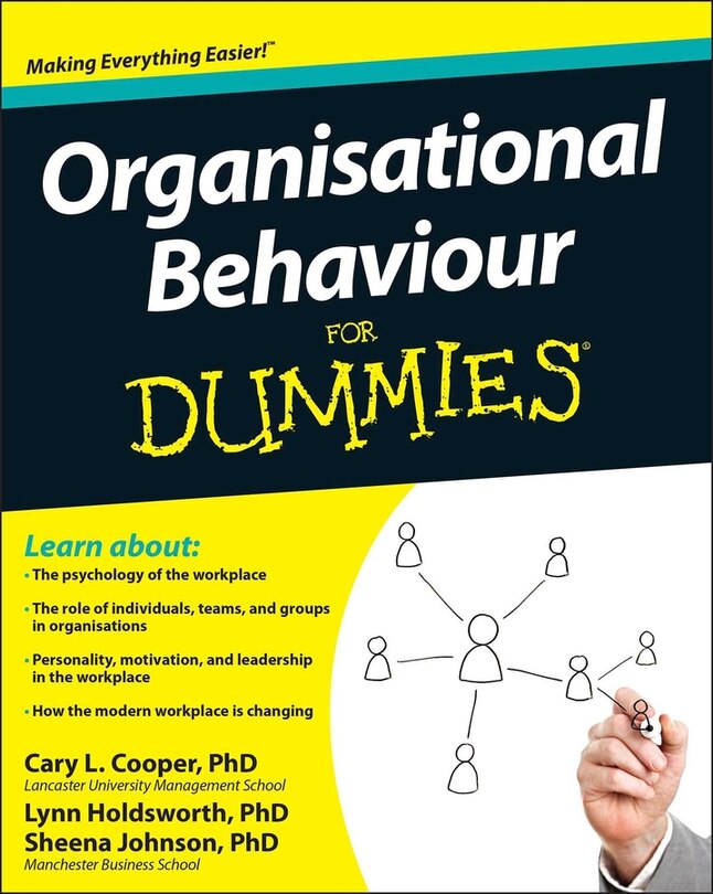 Front cover_Organisational Behaviour For Dummies