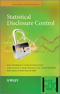 Couverture_Statistical Disclosure Control