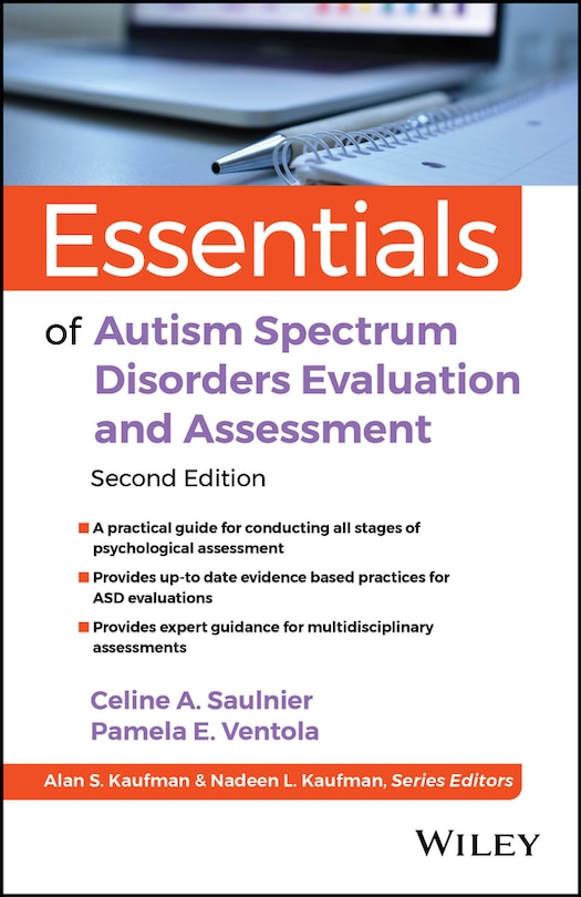 Couverture_Essentials of Autism Spectrum Disorders Evaluation and Assessment