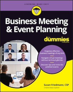 Couverture_Business Meeting & Event Planning For Dummies