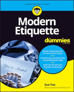 Front cover_Modern Etiquette For Dummies