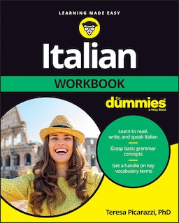 Front cover_Italian Workbook For Dummies