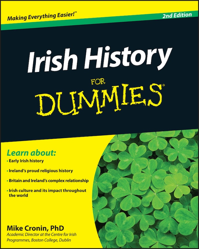 Front cover_Irish History For Dummies