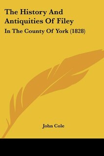 Couverture_The History And Antiquities Of Filey