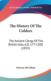 Couverture_The History Of The Culdees