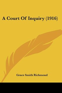 Front cover_A Court Of Inquiry (1916)
