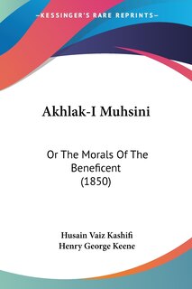 Front cover_Akhlak-I Muhsini