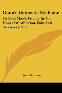 Front cover_Gunn's Domestic Medicine