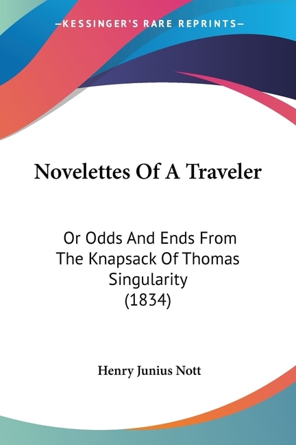 Front cover_Novelettes Of A Traveler