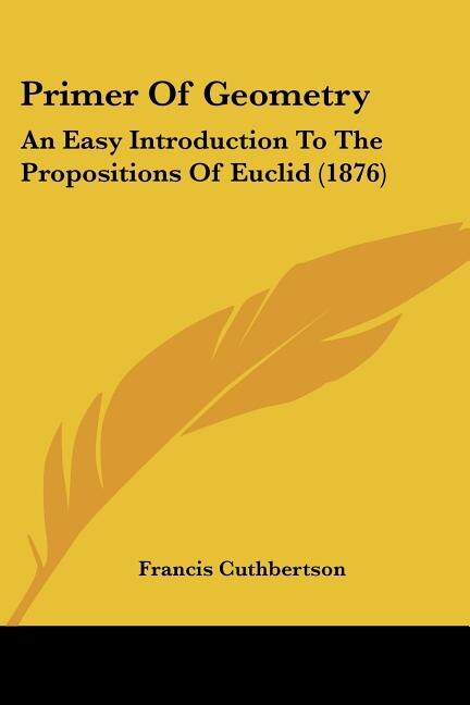 Couverture_Primer Of Geometry