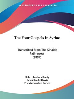 Front cover_The Four Gospels In Syriac