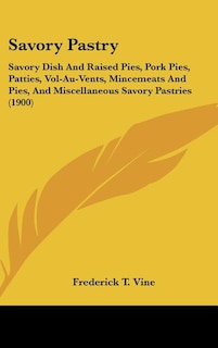 Front cover_Savory Pastry