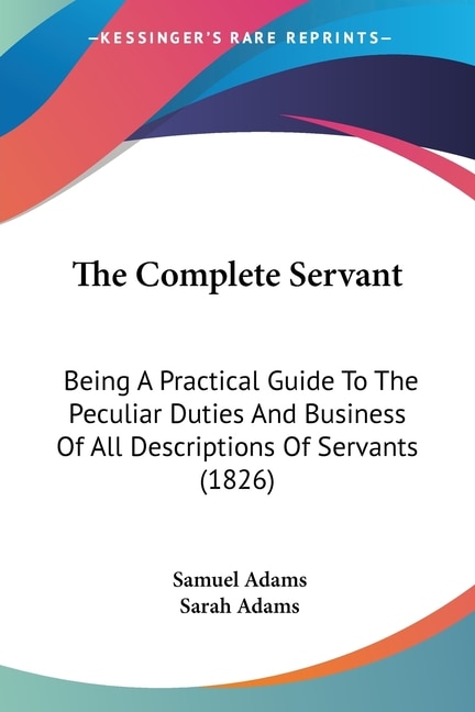 Front cover_The Complete Servant