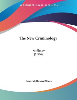 Front cover_The New Criminology