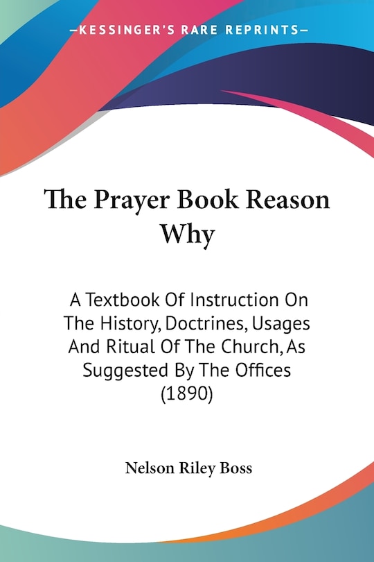 Front cover_The Prayer Book Reason Why