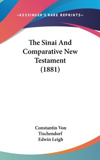 Couverture_The Sinai And Comparative New Testament (1881)