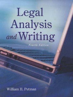 Front cover_Legal Analysis And Writing