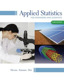 Couverture_Applied Statistics For Engineers And Scientists