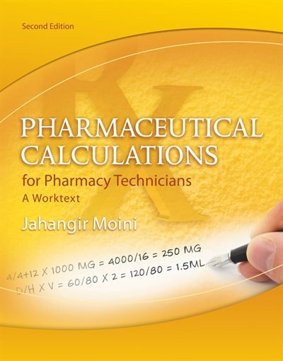 Couverture_Pharmaceutical Calculations For Pharmacy Technicians