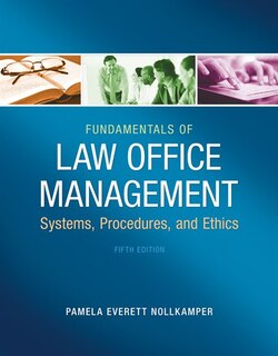 Front cover_Fundamentals Of Law Office Management