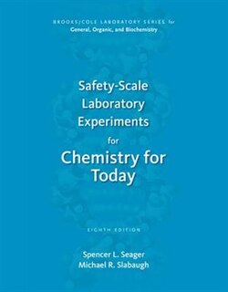 Front cover_Safety-scale Laboratory Experiments For Chemistry For Today